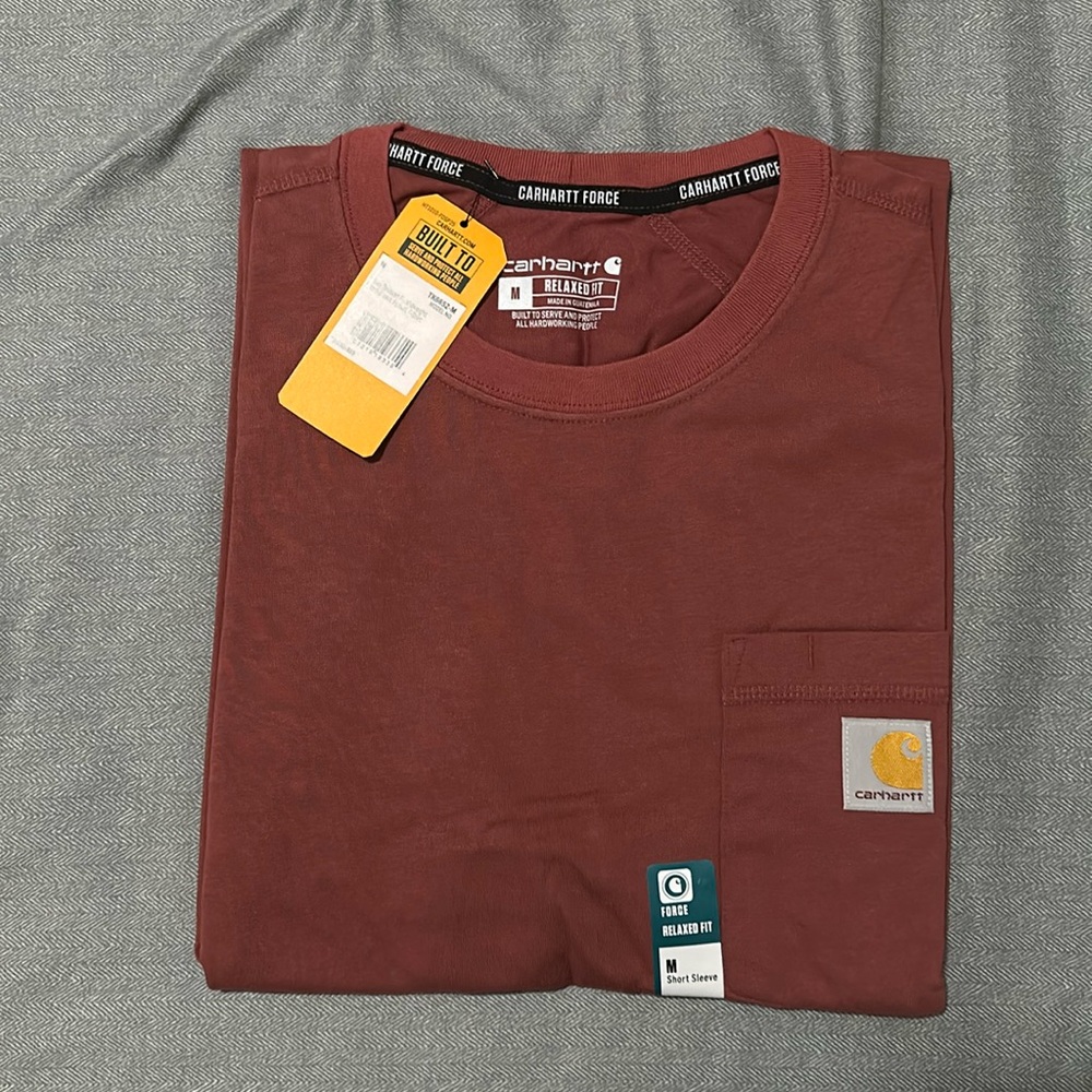 NWT sienna/pinky colored shirt carhartt